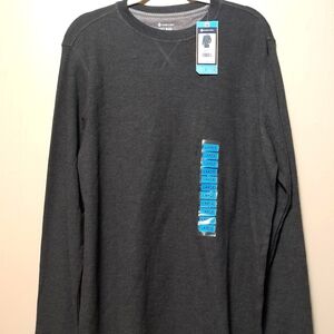 Members Mark Large Thermal Shirt Grey